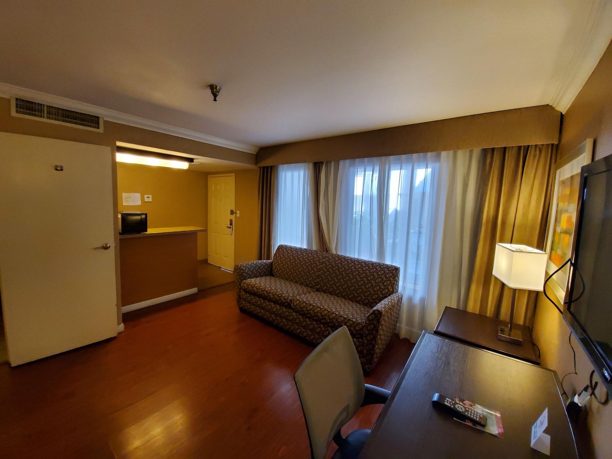 Hotel d'Lins Ontario Airport Esterno foto