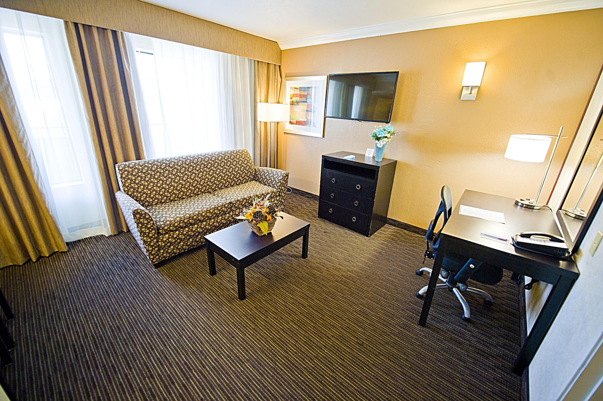 Hotel d'Lins Ontario Airport Esterno foto