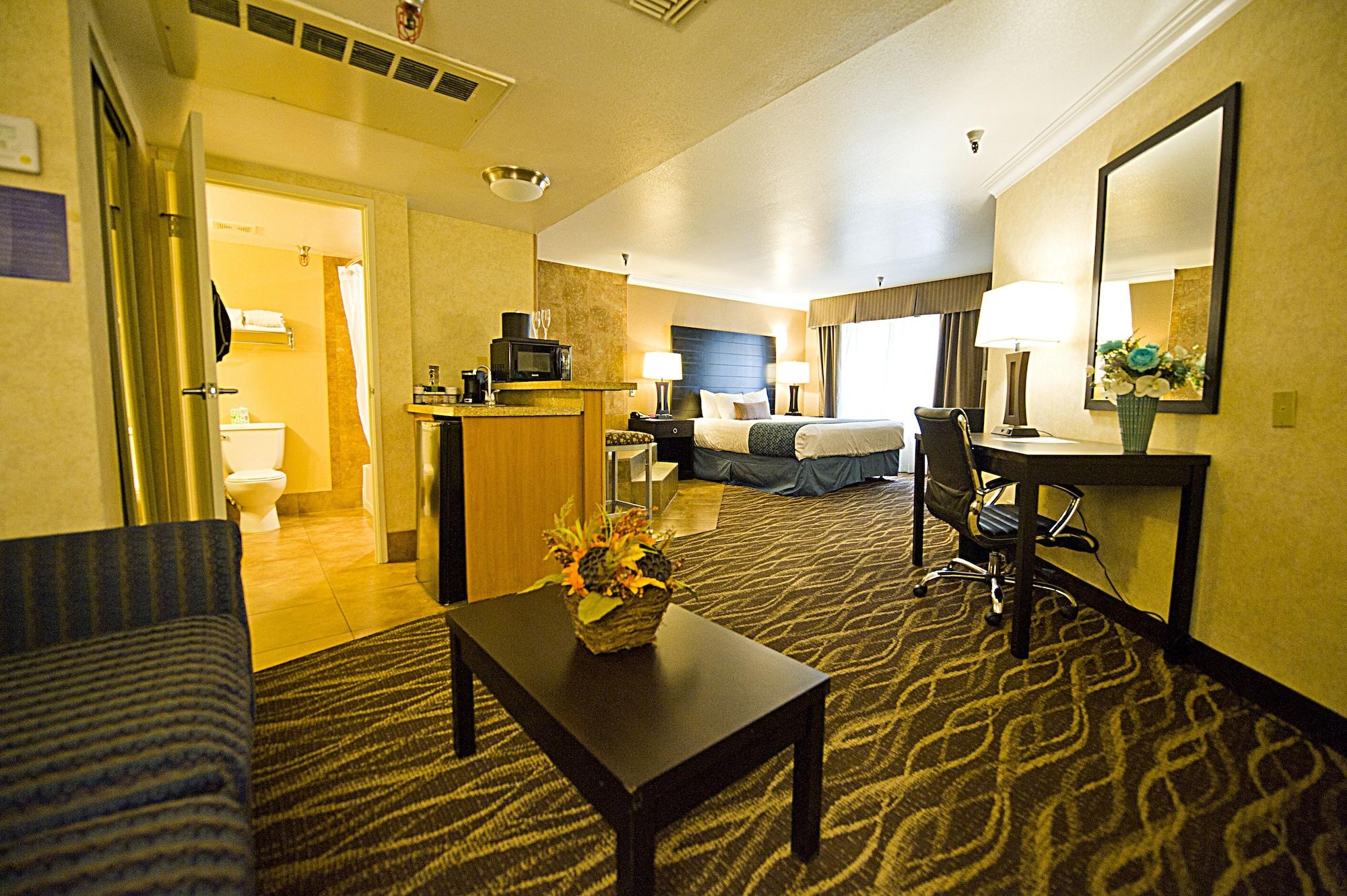 Hotel d'Lins Ontario Airport Esterno foto