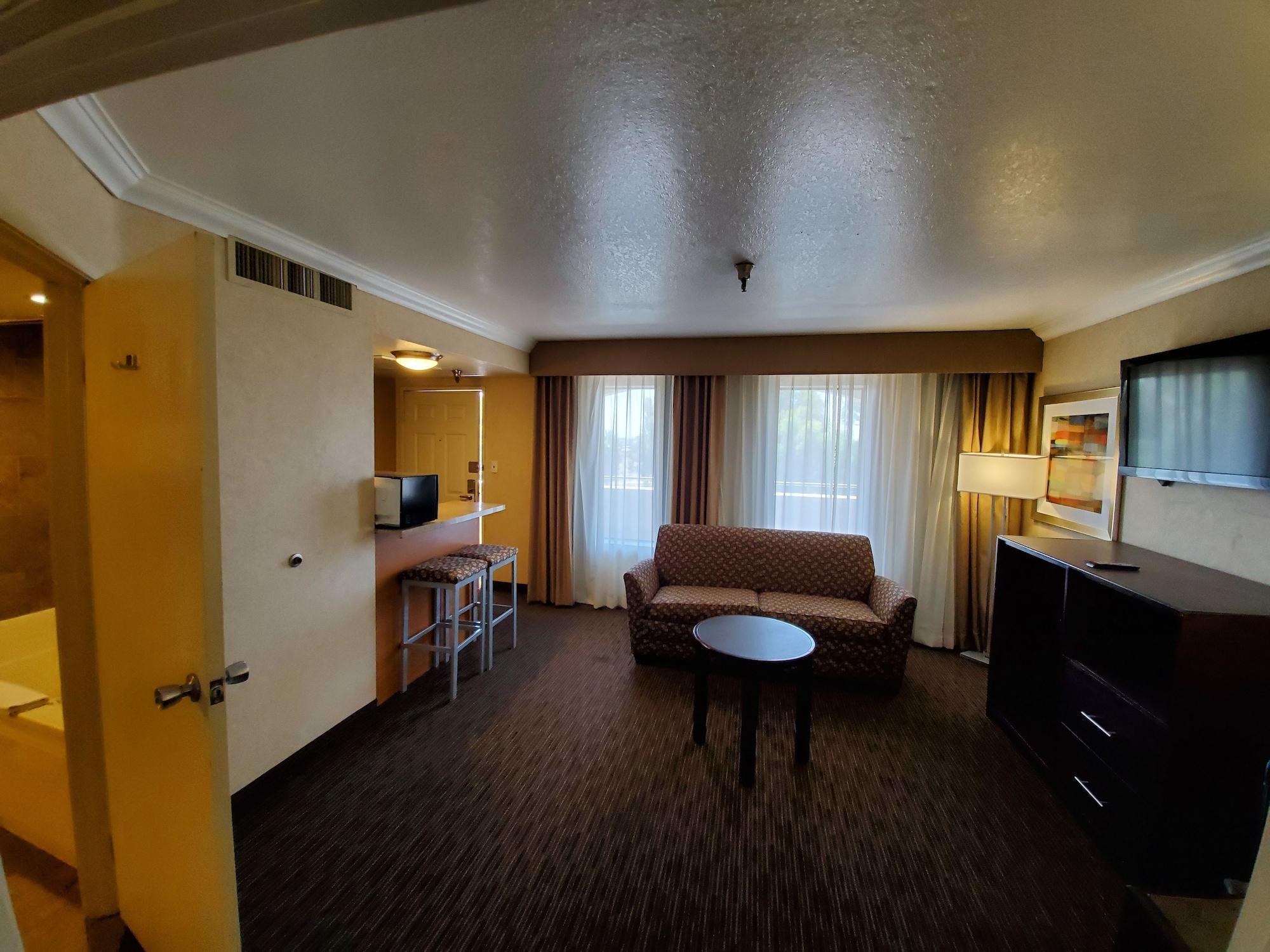 Hotel d'Lins Ontario Airport Esterno foto